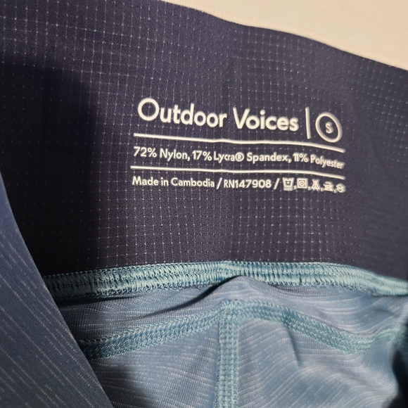 Outdoor Voices Women's TechSweat Core Leggings sz S - Picture 7 of 9